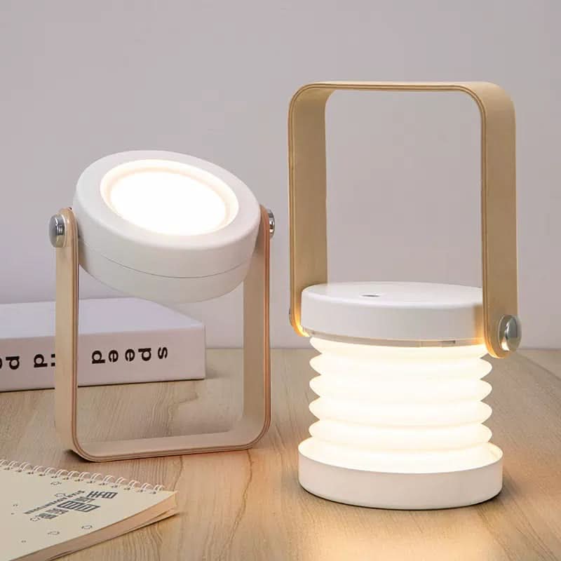 LED Lantern Night Light – Creative Folding Eye Protection