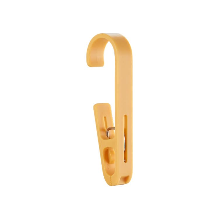 Pack of 6 Modern Rotating Clip Hooks for Bathroom & Balcony