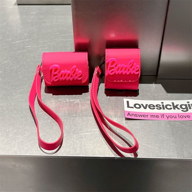 3D Barbie Leather Case for AirPods Pro/3/2