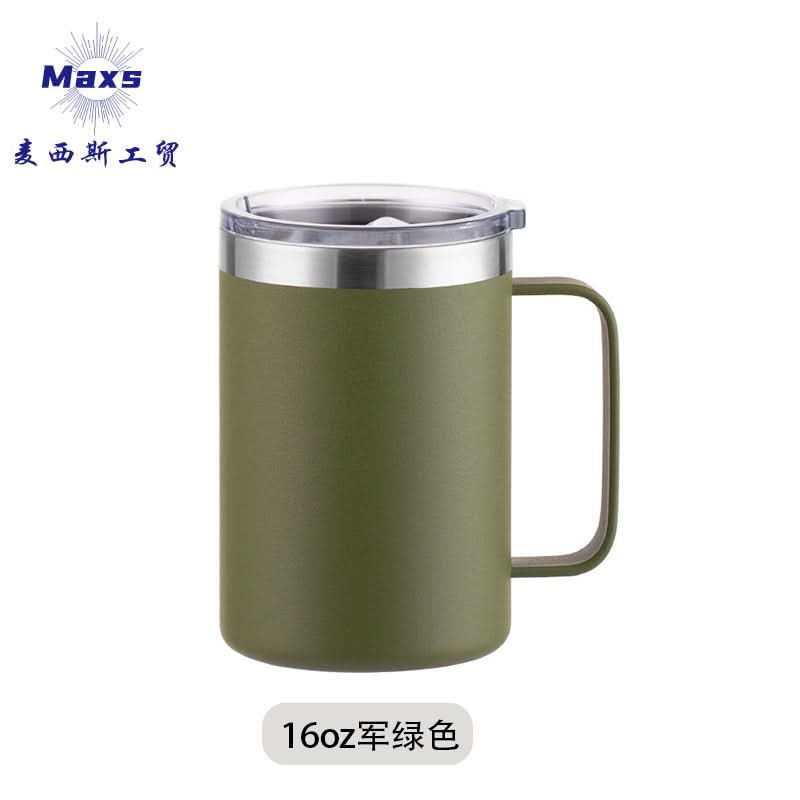 Stainless Steel Vacuum Coffee Thermos Mug – 12oz Insulated Cup
