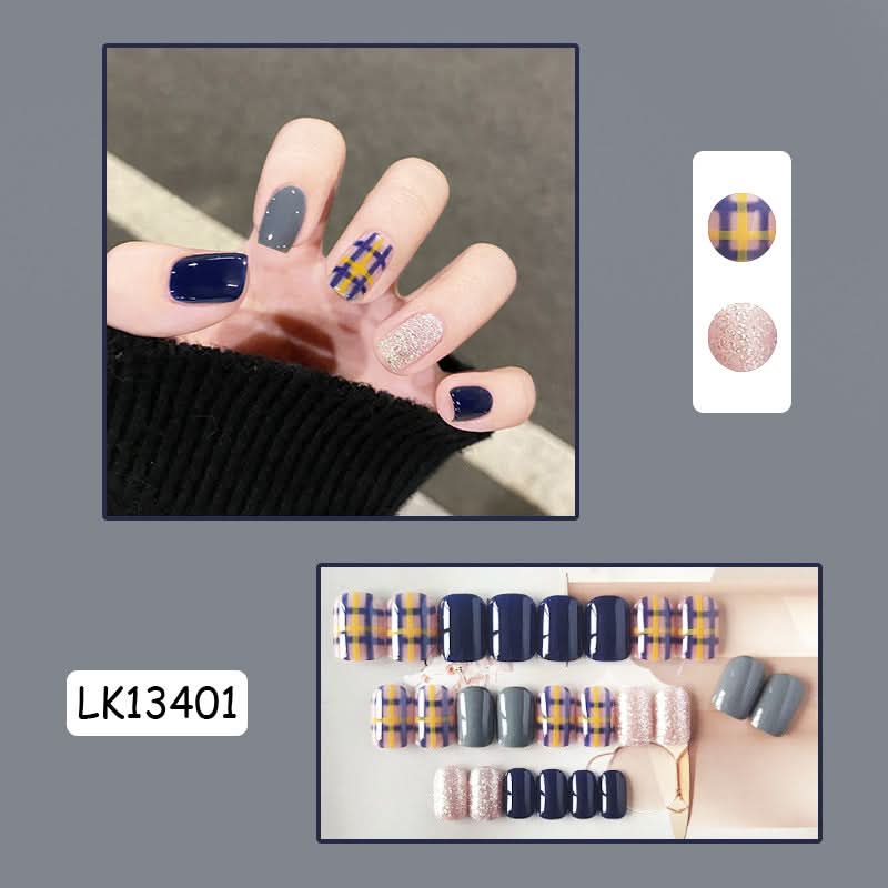 Autumn & Winter Style Colored Nail Art Pieces