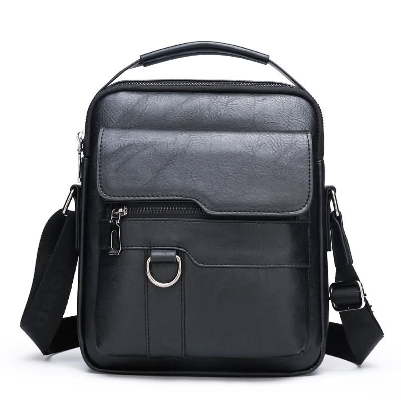 Men’s Leather Messenger Bag – Business Shoulder Bag