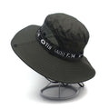 Mesh-Stitched Bucket Hat – Unisex Breathable Wide Brim Sun Hat