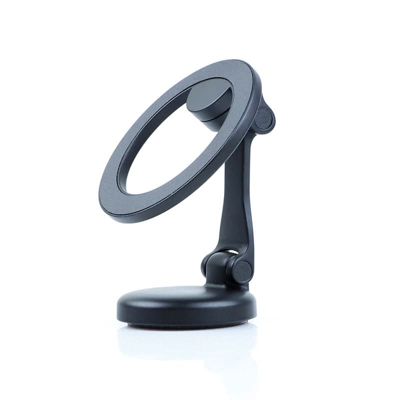 Magnetic Car Phone Holder – Foldable, Anti-Shake, Adhesive Mount