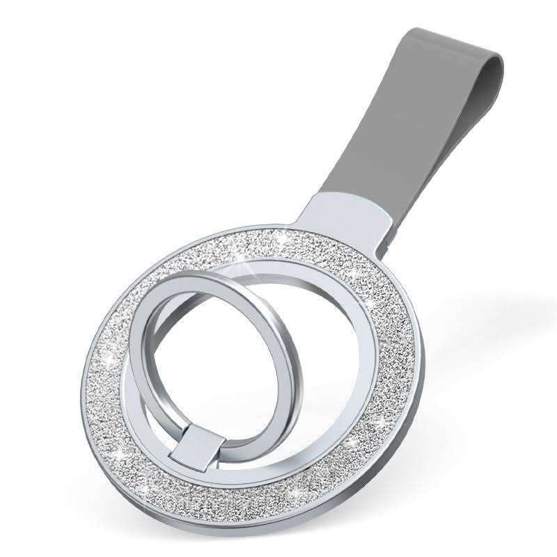 360° Rotating Magnetic Phone Ring Holder – Foldable Stand