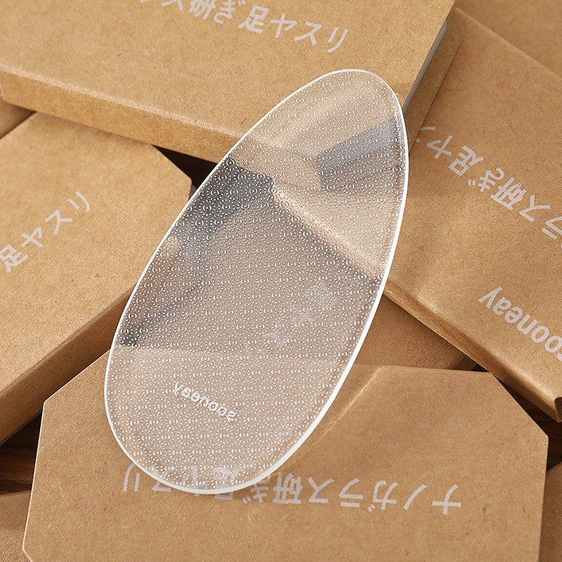 Nano Glass Foot Scrubber – Oval Callus Remover for Smooth Feet, Exfoliating Bath Tool