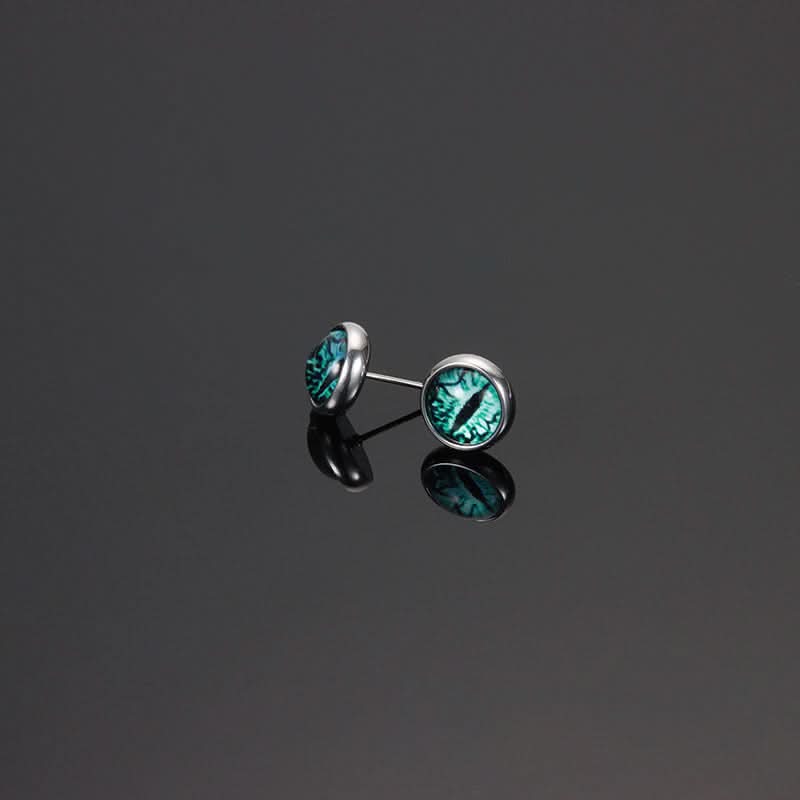 Men’s Devil’s Eye Earrings – Cyberpunk Jewelry