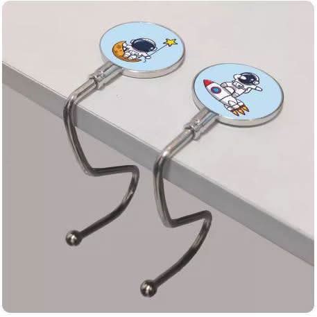 No-Drill Desk Bag Hook – Portable Schoolbag Hanger for Students & Offices