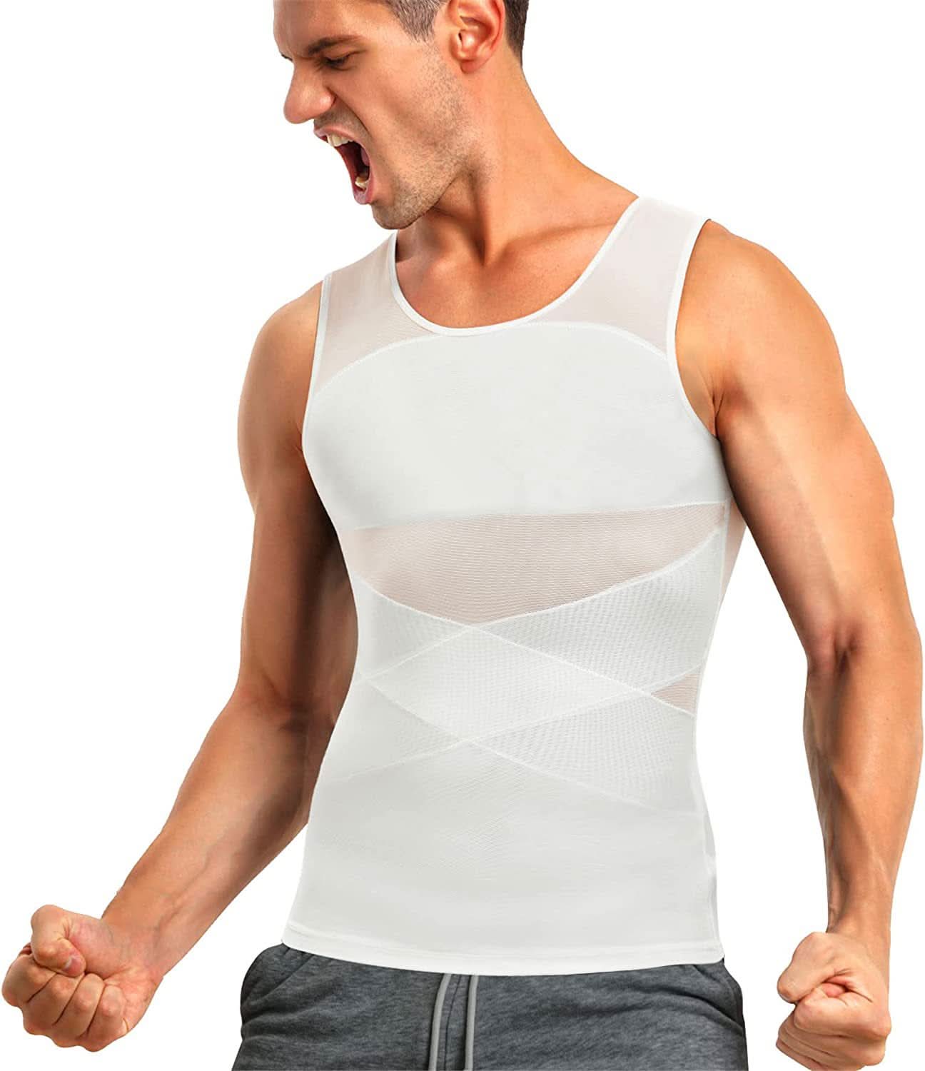 Men's Mesh Body Shaping Compression Vest