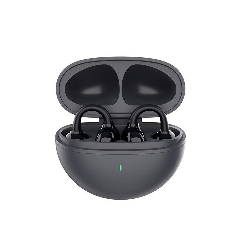 Bluetooth Ear Clip Headset – Open-Ear Wireless Earbuds with Long Battery Life for Gaming & Sports