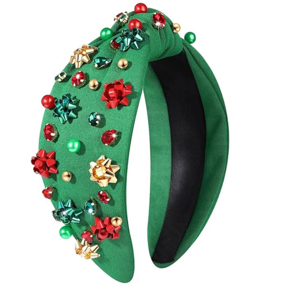 Christmas Snowflake Rhinestone Hair Headband