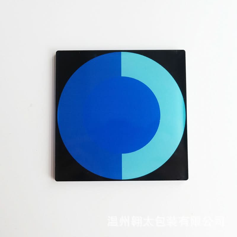 Pack of 4 Nordic Geometric Square Coasters