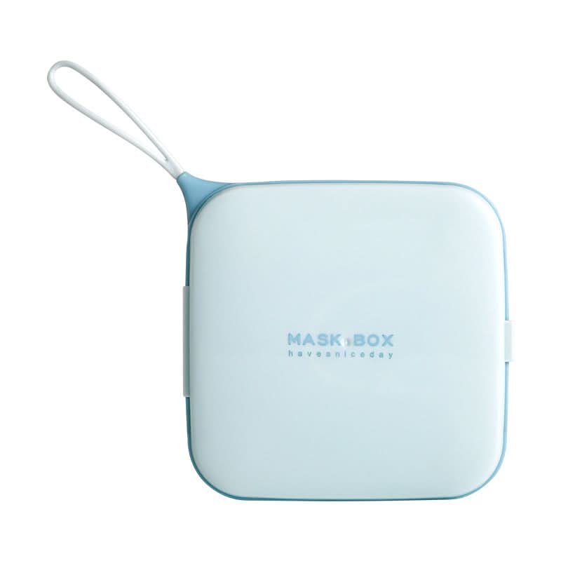 Portable Mask Storage Box – Dustproof & Hygienic Case with Flip Cover