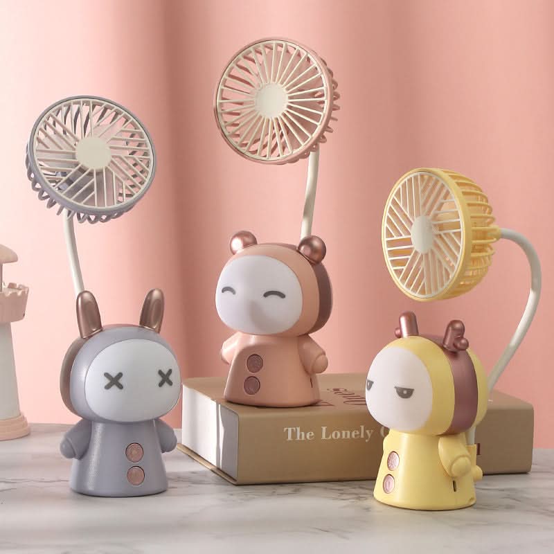 USB Rechargeable Mini Handheld Fan – Portable Electric Cooling Fan