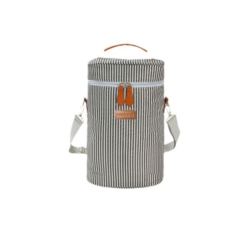 Insulated Lunch Bag – 8L Oxford Cloth Portable Cooler Tote with Zipper Closure