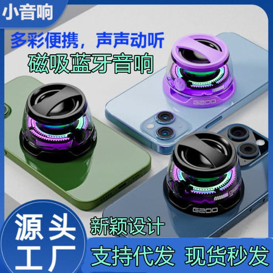 Portable Bluetooth Speaker Stand with LED