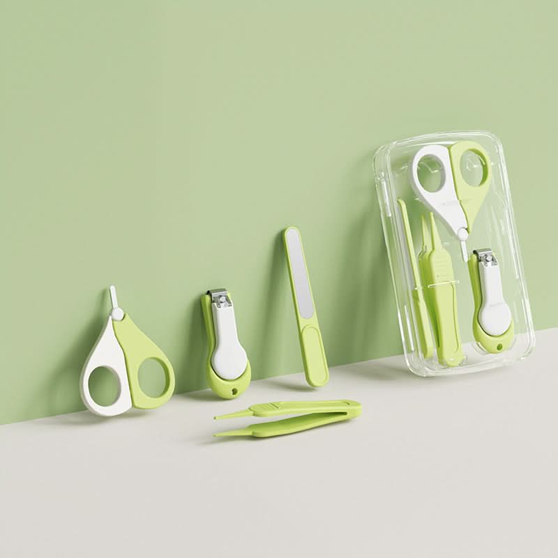 Portable Baby Nail Clippers Set – Safe Manicure Kit for Newborns & Toddlers