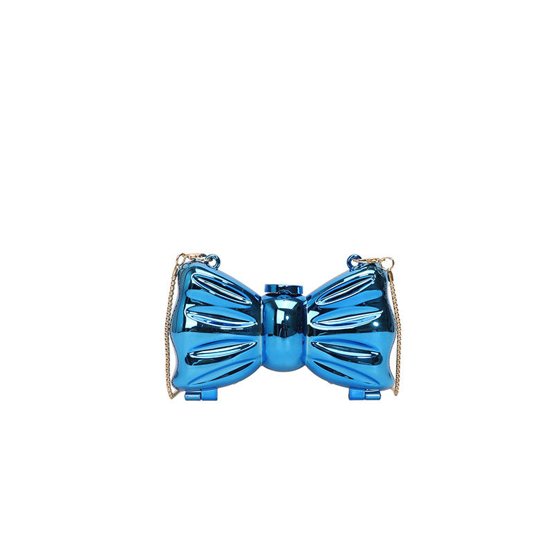 Mini Lock Crossbody Bag for Women – Fashion Square Evening Bag with Chain Strap