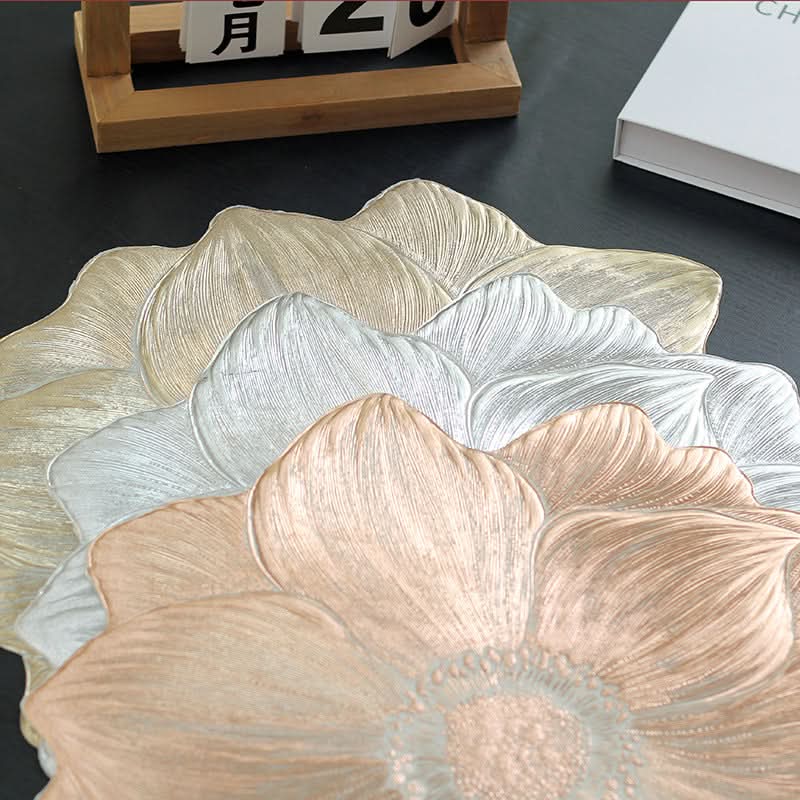 Lotus PVC Placemat - Heat-Proof