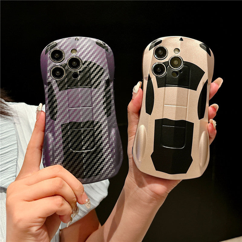 Luxury Sports Car Design iPhone 16 Pro Max Case – Shockproof, Soft TPU Cover for Apple