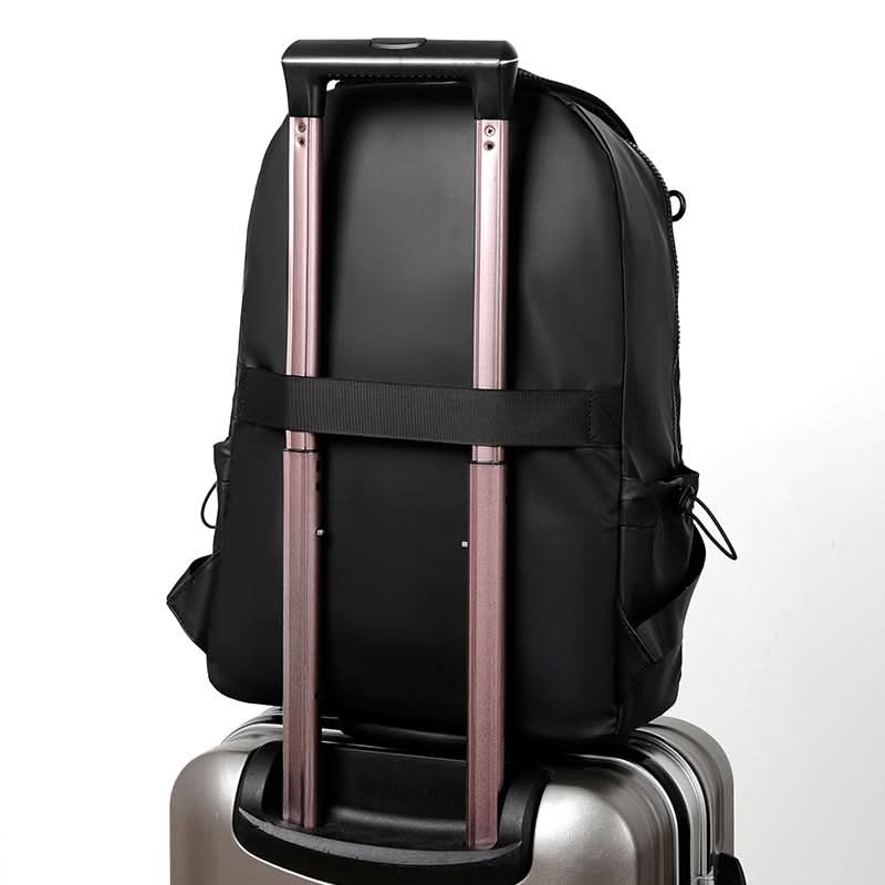 Men’s Large-Capacity Travel Laptop Backpack – Waterproof Oxford School Bag