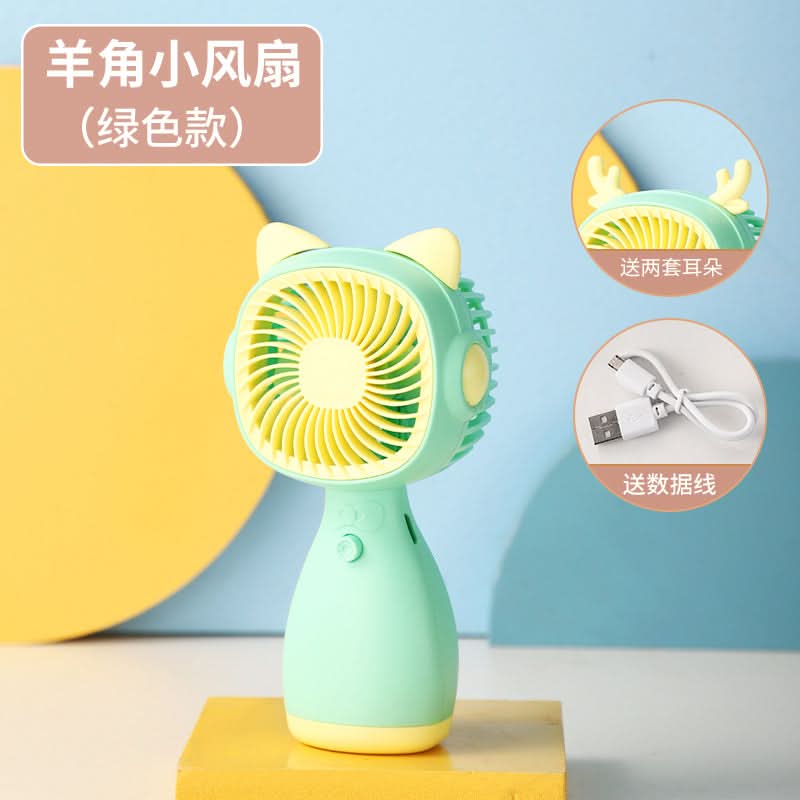Mini USB Rechargeable Handheld Fan – Portable Desktop Cooling Gadget