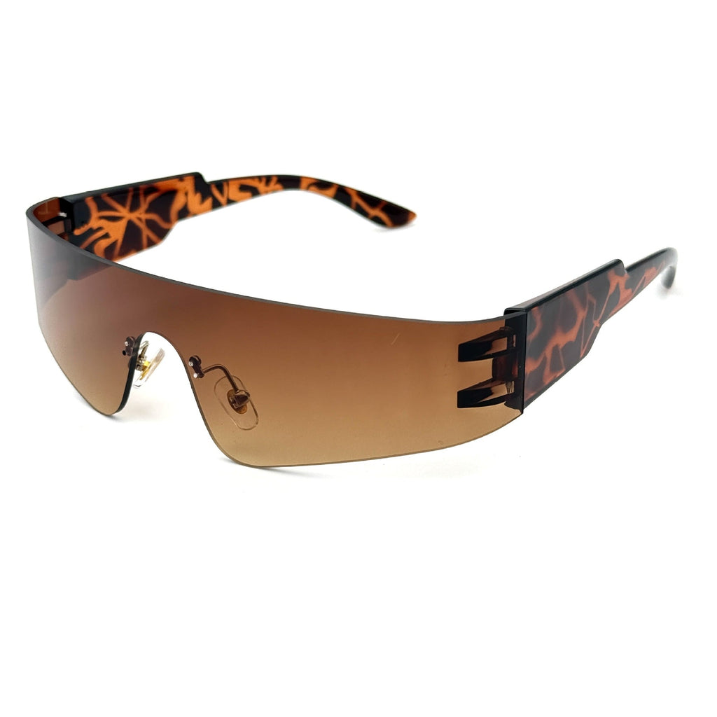 [Matrix 2.0] Sleek Wraparound Sunglasses