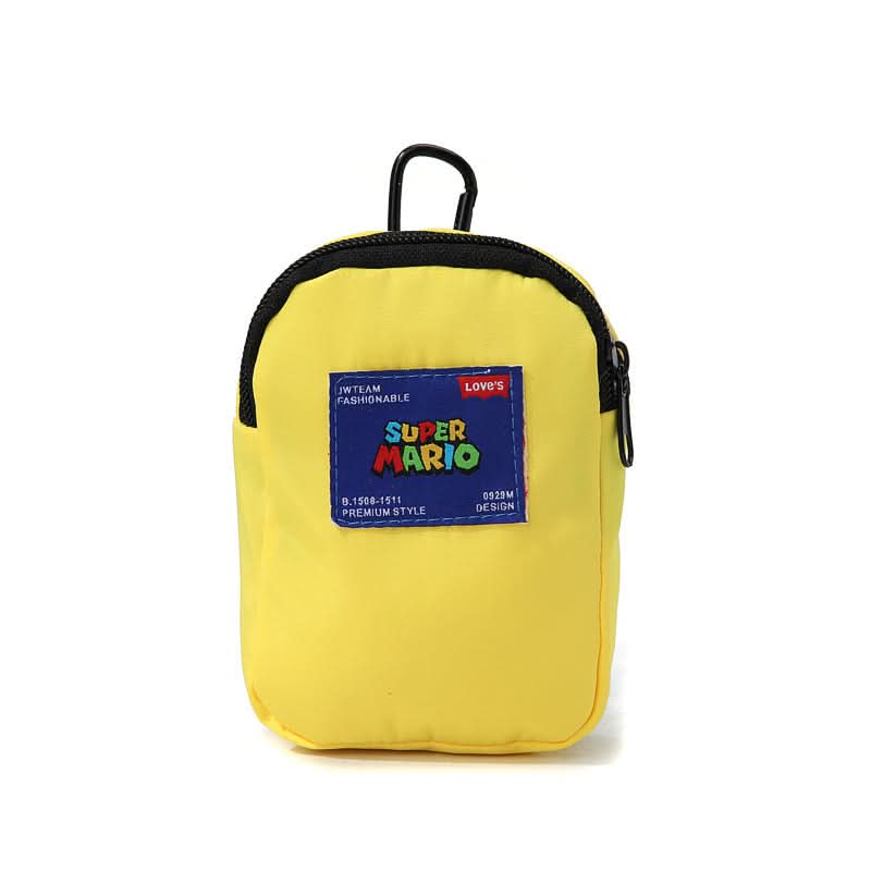 Multifunctional Striped Pen Bag – Trendy Color Block Storage Pouch