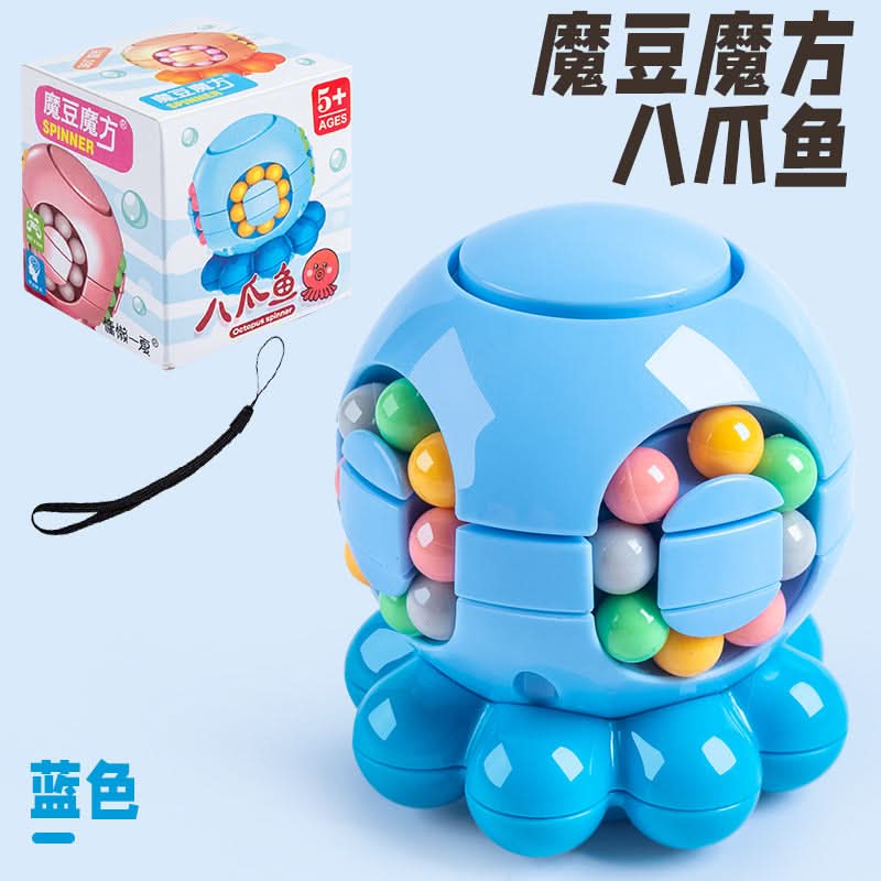 Rotating Rubik's Cube Gyroscope Educational Toy