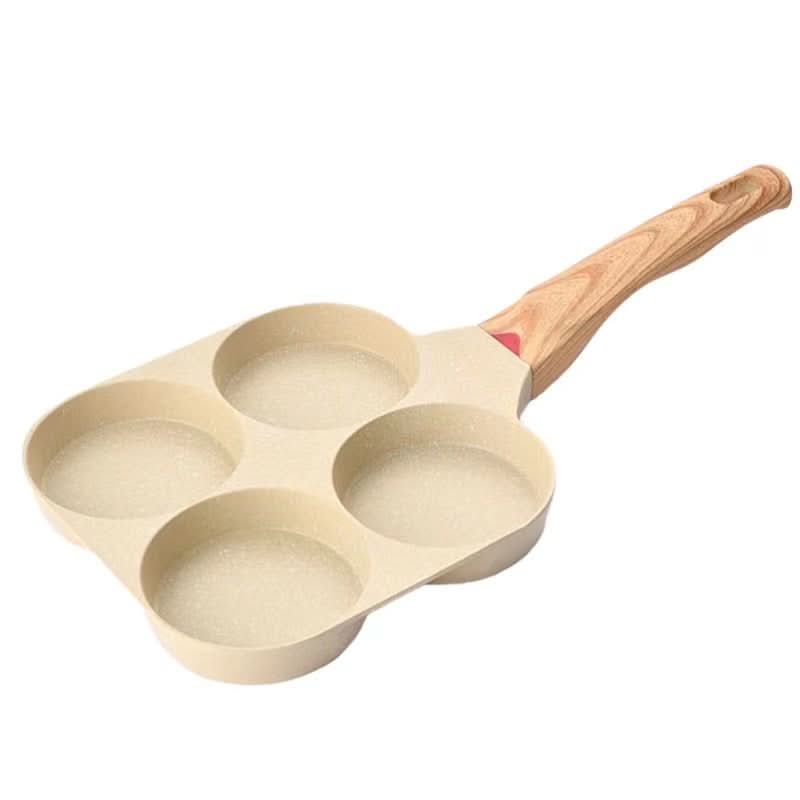 Non-Stick Four-Hole Omelette Frying Pan