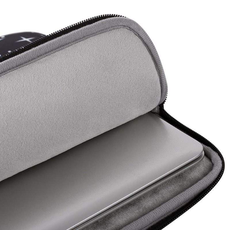 Starry Sky Galaxy Laptop Sleeve – 11" to 15.6" Polyester Case for MacBook & More