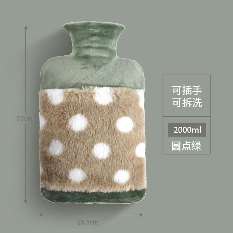 Hot Water Bag with Plush Cover