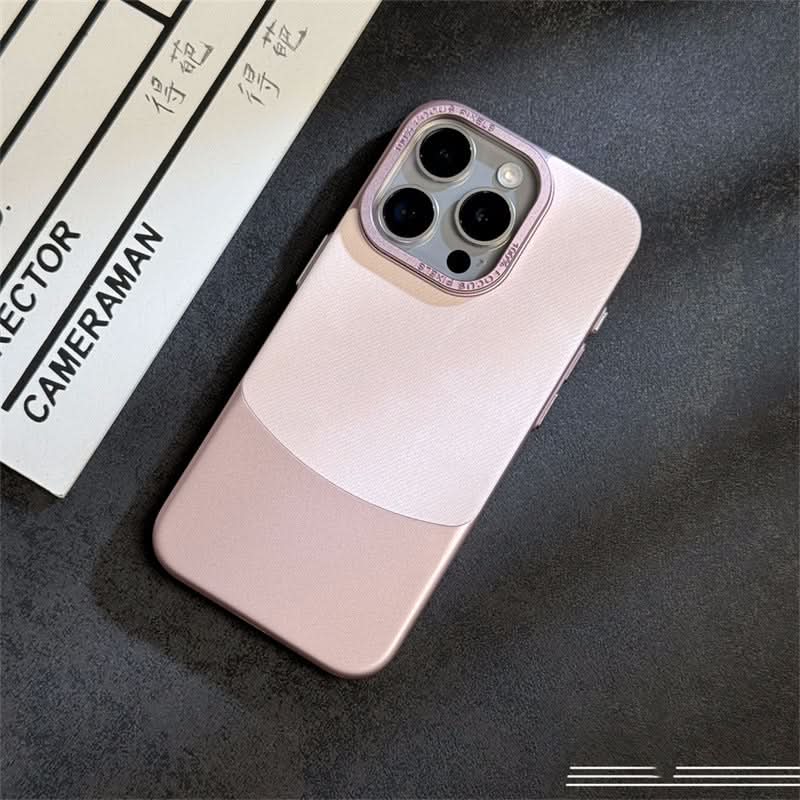 Color-Matching Flannel iPhone 16 Case - Anti-Drop Cover