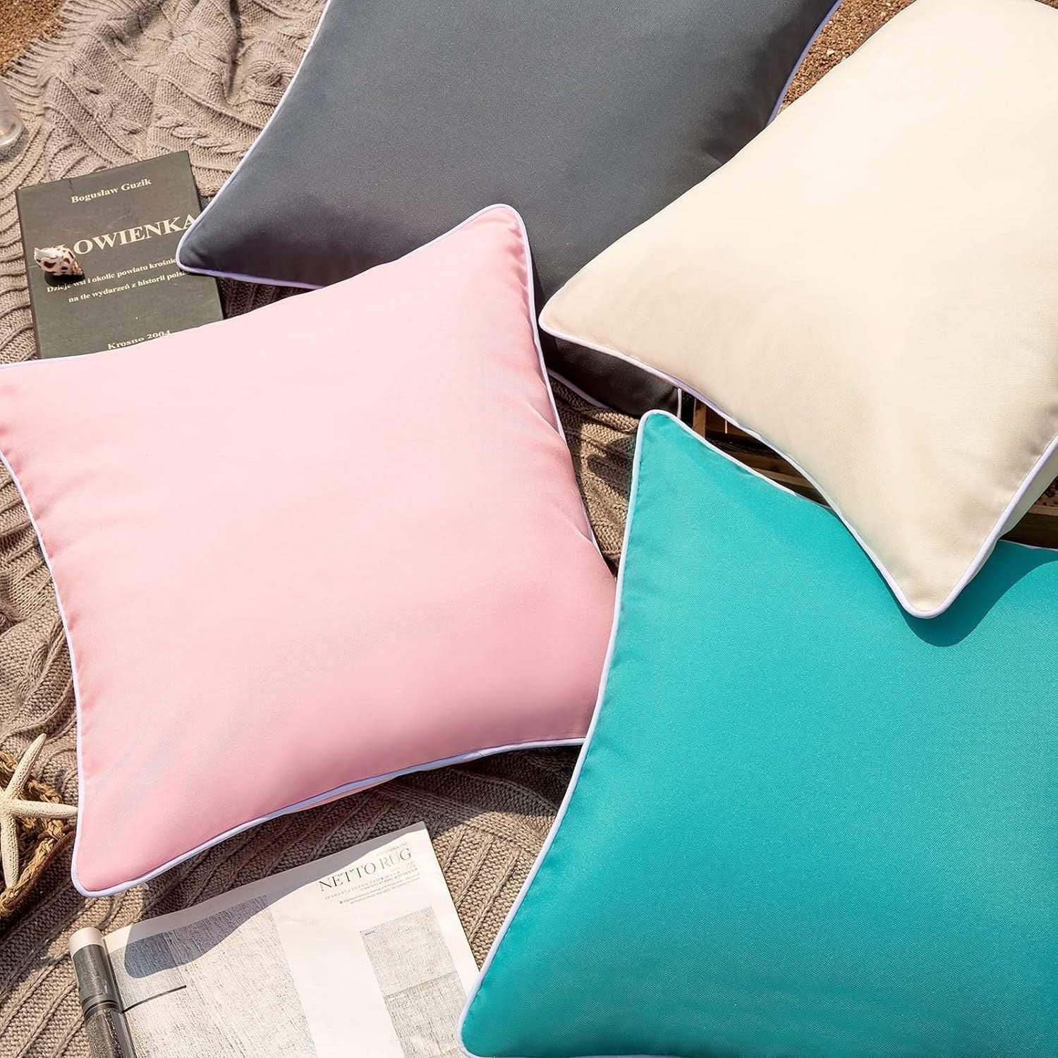 Modern Simple Waterproof Pillow - Home Living Room & Bedroom Cushion