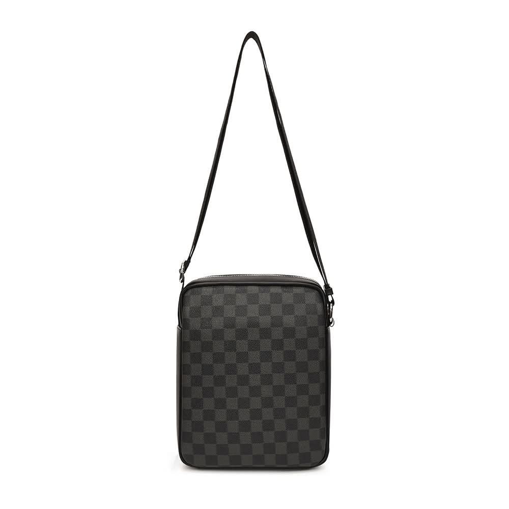 Classic PU Leather Messenger Bag for Men – Trendy Business Bag