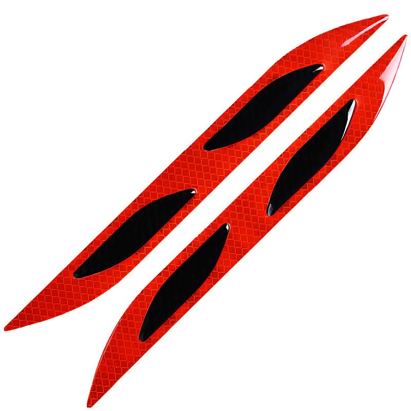 Carbon Fiber Car Fender Reflective Strips – Anti-Scratch & Anti-Collision Body Stickers