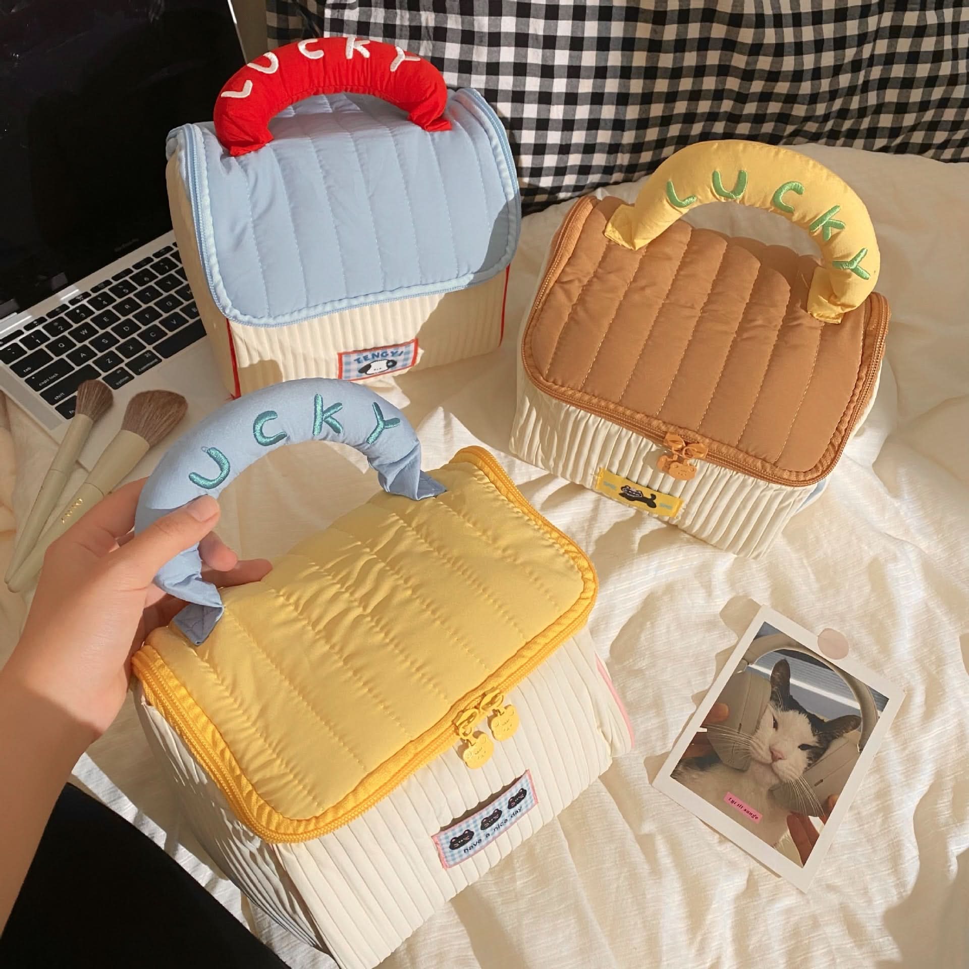 Cute Animal Cosmetic Bag for Women