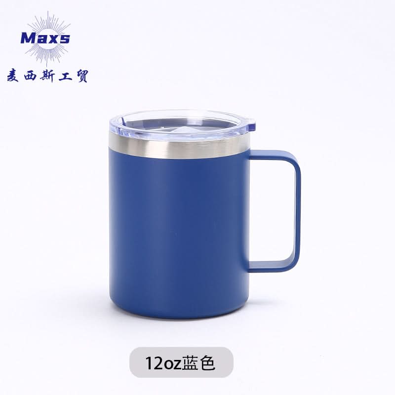 Stainless Steel Vacuum Coffee Thermos Mug – 12oz Insulated Cup