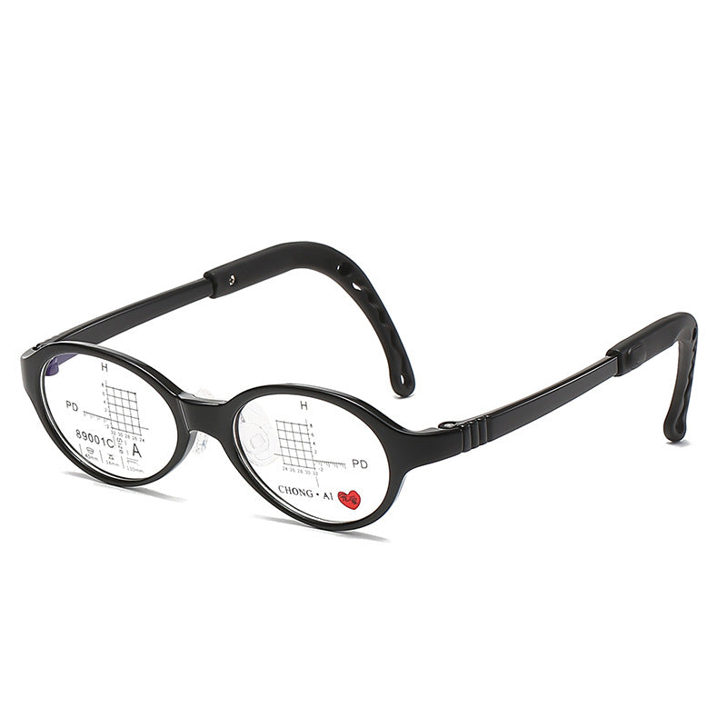 Toddler Glasses Frame for Ages 1–3 – Flexible Silicone Eyewear with Adjustable Temples