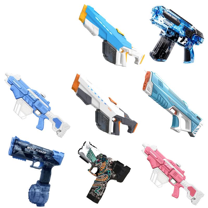 Automatic Electric Water Gun – Large Capacity, Kids' Interactive Water Toy