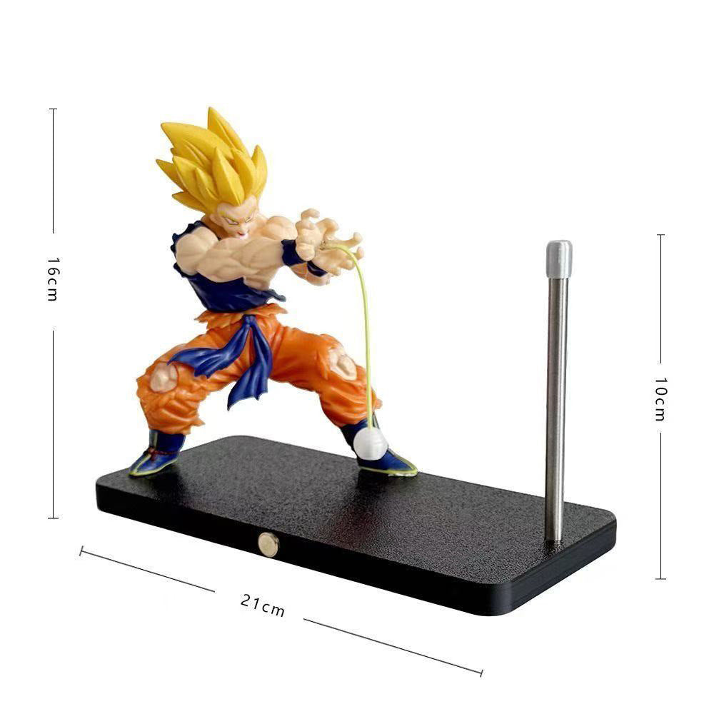 Dragon Ball Goku Kamehameha Night Light – Magnetic LED Atmosphere Lamp with Shock Wave