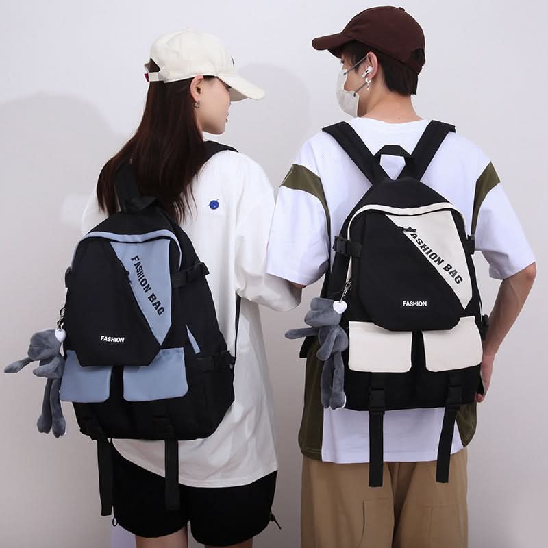 Korean-Style Trendy Fashion Backpack – For Teens & Travel