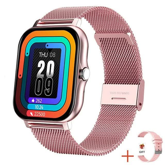 Smartwatch with Bluetooth Call & Fitness Tracking