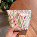 Tulip Cosmetic Bag – Large Capacity Travel Makeup Organizer for Women