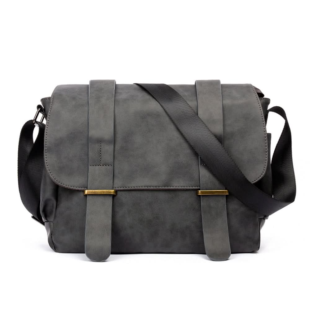 Men's Canvas Crossbody Bag – For Casual Travel & Daily Use