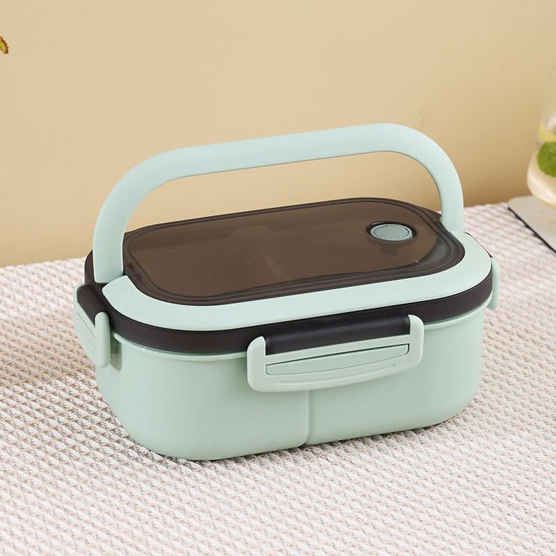 1200ml Bento Microwave-Safe Lunch Box – 3-Compartment Food Container