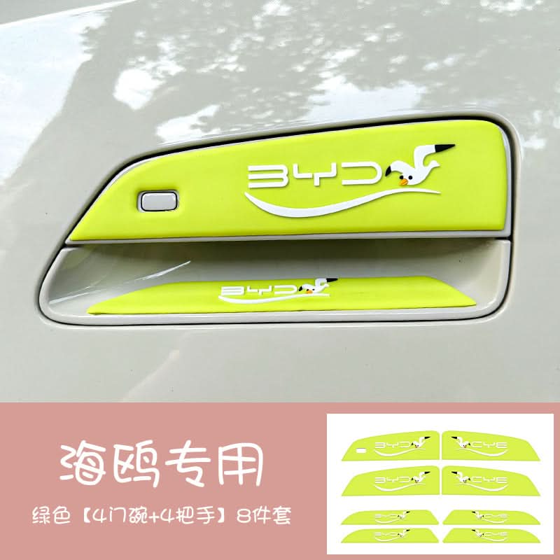 BYD Seagull Door Handle & Mirror Anti-Scratch Stickers – For Exterior Protection