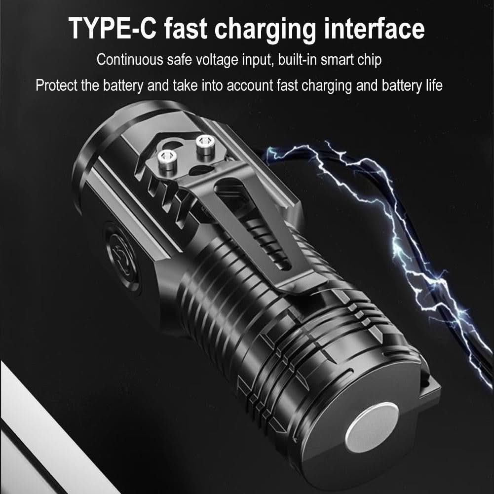 Portable Multi-Function LED Flashlight – Strong Light
