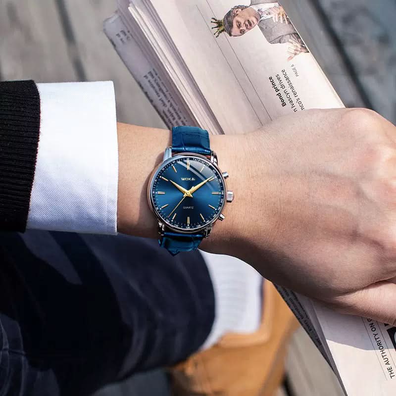 Quartz Men's Business Sports Watch - Blue