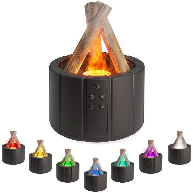 Flame Aromatherapy Air Purifier & Humidifier Lamp